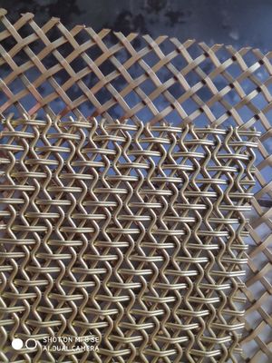 Metallo architettonico Mesh Custom Anodized Decorative Sheet del divisore del muro divisorio