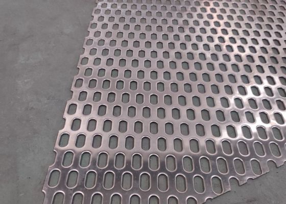 Piastra di metallo perforata esagonale personalizzata Spessore 1,2 mm 1,5 mm