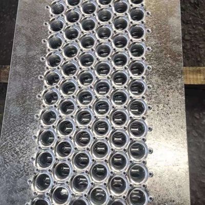 Anti pannello d'acciaio di forma di perforazione O della grata di sicurezza del puntone della presa di slittamento 6mm