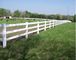 Il cavo saldato recinto chiuso Mesh Fence 3 del cavallo del PVC recinta il vinile bianco del ranch