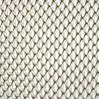Drappi architettonici 1.8mm di alluminio decorativi di Mesh Chain Link Curtain Coil del metallo