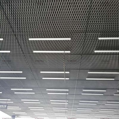 Sistema standard di maglia di alluminio a buco di diamante per soffitti