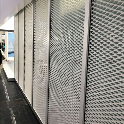 Cavo in espansione di alluminio Mesh Facade Screen Building Material dei soffitti della costruzione