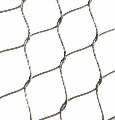 Rete di cavi in acciaio inossidabile flessibile 304l 50x50mm