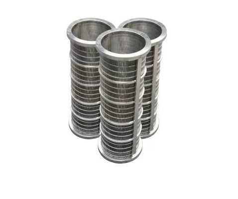 0.25mm schermi di filo a cuneo cilindri a setaccio per petrolio