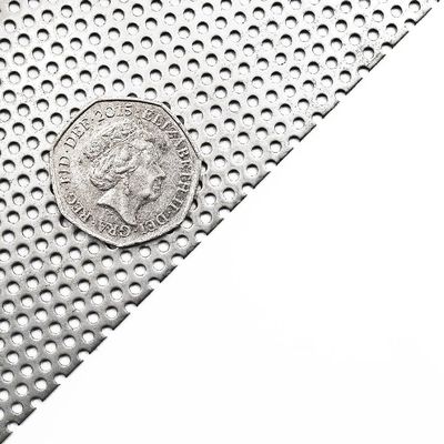 Acciaio inossidabile micro foglio perforato buco rotondo filtro perforato maglia