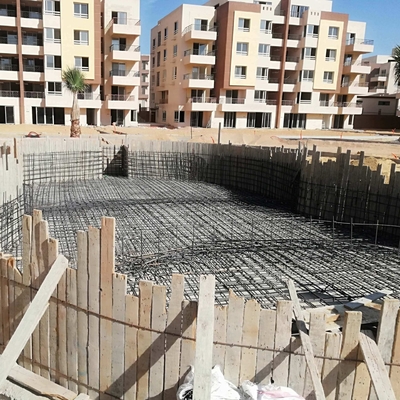 Sistema di casseforme in calcestruzzo Hy-Rib zincato per un facile versamento del cemento