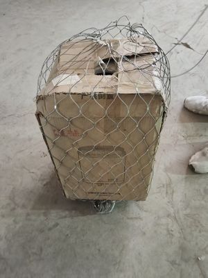 Maglia di corda in acciaio inossidabile resistente al furto flessibile con garanzia di 10 anni e materiale 304/316 per la protezione della borsa sicura