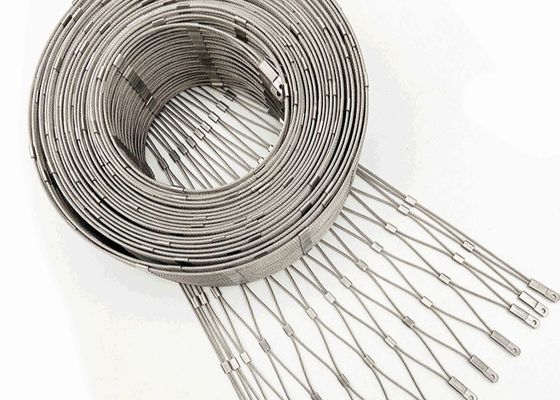 cavo di corda di acciaio inossidabile di 1mm 1.5mm Mesh Net For Stair Balustrade