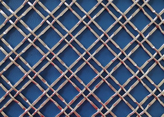 La maglia metallica architettonica d'ottone antica SS316 di Velp ha unito la rete metallica