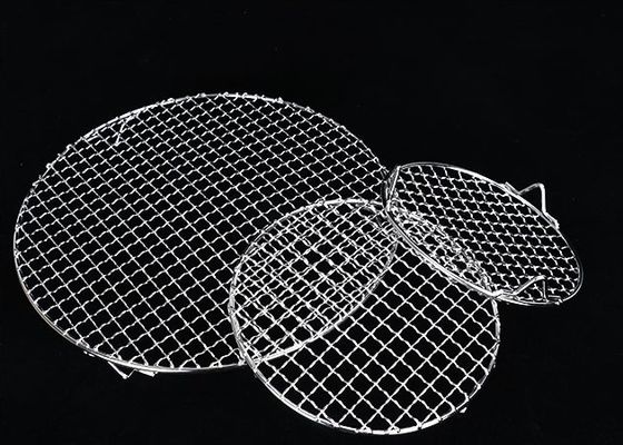 Rete metallica per griglia BBQ in acciaio inox 304 450x600mm per alimenti
