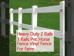 Fence in PVC per cavalli Fence in vinile per aziende agricole