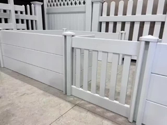 Facile installazione 6 ft vinile Privacy Fence Pannelli Cortile esterno