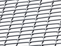 Antico ottone Ss 0,5 mm Chiusura Crimp Wire Mesh per la decorazione degli interni