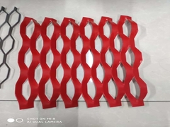 Sospeso 1060 3003 Acciaio di alluminio a maglia metallica estesa soffitto ossidazione anodizzata