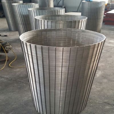 304 in acciaio inossidabile Johnson Wedge Wire Screen Filter 20-300mm