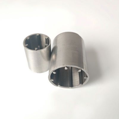 Self Cleaning Wedge Wire Basket Screen per filtro dell'acqua