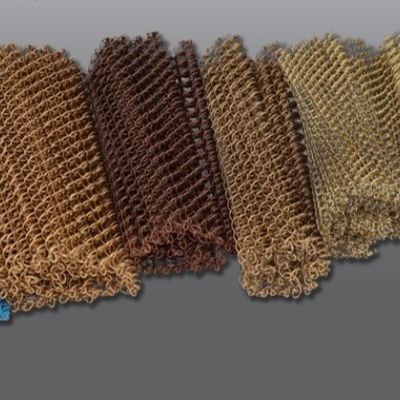 Filo di alluminio decorativo Personalizzazione Tendaggio a spirale diamantata sospesa