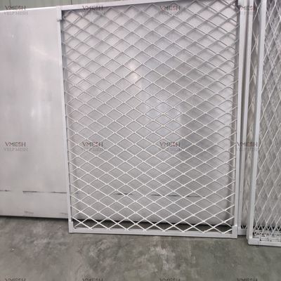 Recinzione di sicurezza ampliata materiale metallico su misura della rete metallica di HDG per la protezione dell'attrezzatura del macchinario
