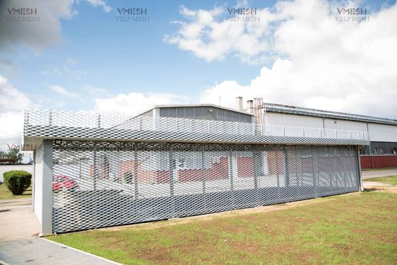 Pannelli per soffitto in metallo espanso di alluminio nero PVDF