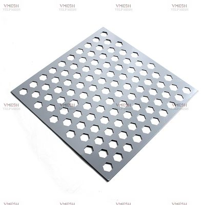 Rivestimento per facciata perforato in acciaio inossidabile 304, spessore 0,3-10 mm