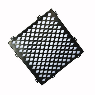 Fassate metalliche perforate PVDF per interni 1500x2500mm Maglia decorativa