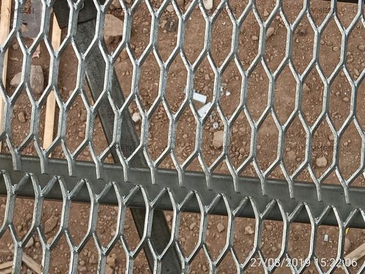 Recinzione in metallo espanso in acciaio inossidabile 304, foro esagonale