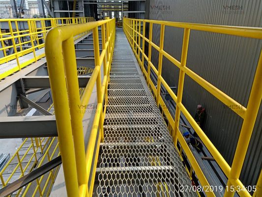 Recinzione in metallo espanso in acciaio inossidabile 304, foro esagonale