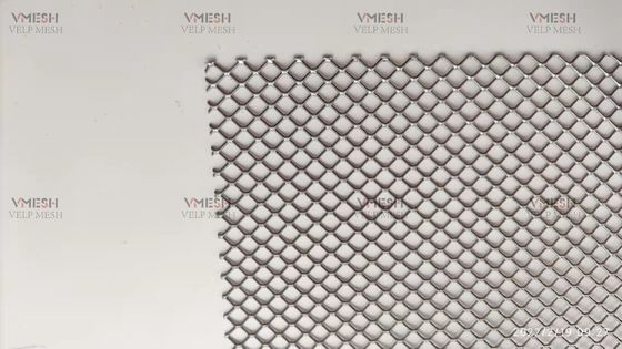 Griglia galvanizzata di diamanti di metallo espanso 1x2m di acciaio al carbonio