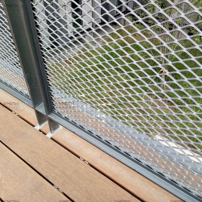 Recinzione di sicurezza galvanizzata in metallo espandito - ignifuga e resistente alla corrosione