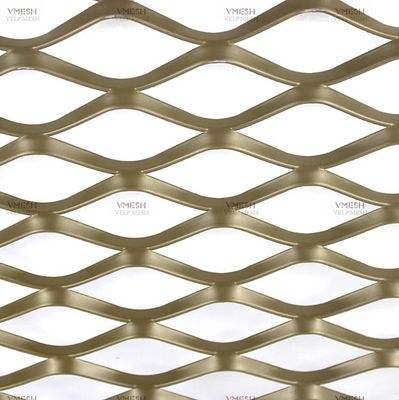 Lamiera di metallo espanso in alluminio antiscivolo resistente all'usura