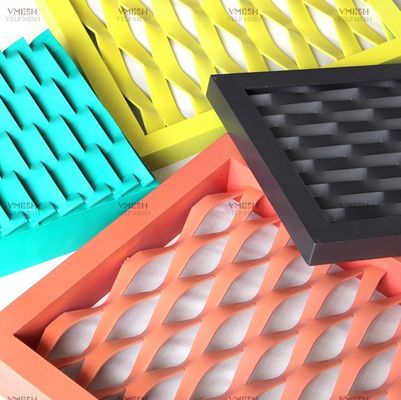 Lamiera di metallo espanso in alluminio antiscivolo resistente all'usura