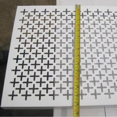 Fogli di metallo perforati quadrati galvanizzati in alluminio di 2 mm, di 4x8 piedi