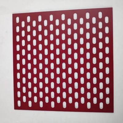 Fogli di maglia perforata di alluminio a foratura esagonale spessore 1 mm