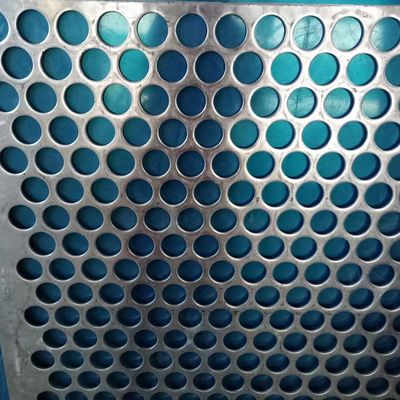 Architettura Rivestimento di maglia metallica perforata di alluminio leggero decorativo