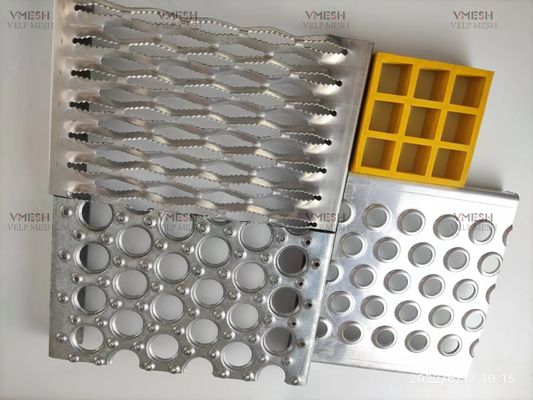 Grigliato di sicurezza in alluminio personalizzato per scale SST304 316