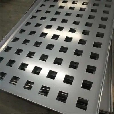Fogli di maglia perforata di alluminio a foratura esagonale spessore 1 mm