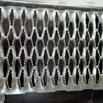 Grigliato di sicurezza Grip Strut per impieghi gravosi 2-4m Canale diamantato antiscivolo