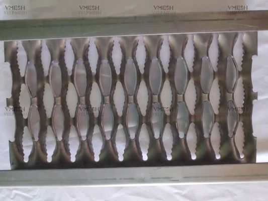 Griglia Perf O Grip per canale rotondo a 5 fori zincata a caldo 300mm