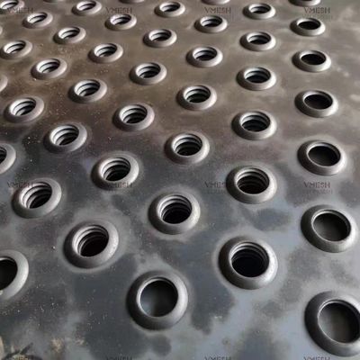 Grigliato in alluminio Diamond Grip Strut 2-5m Piastra per passerella antiscivolo