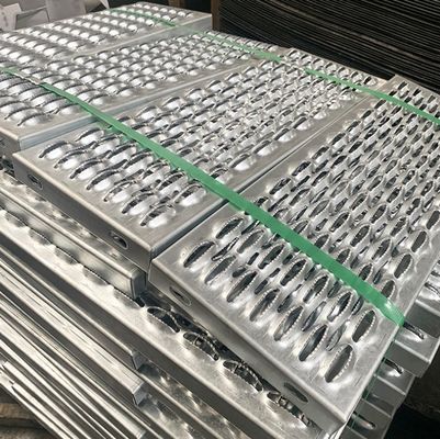 Griglia di presa di diamanti in acciaio galvanizzato per le passerelle di sicurezza industriale
