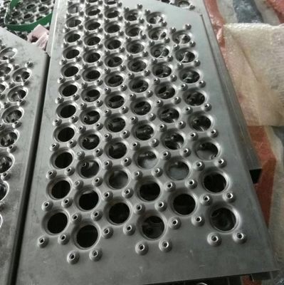 Griglia di sicurezza in acciaio a presa di diamante / Griglia di sicurezza a presa di ferro