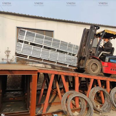 Materiali da costruzione anticorrosione Rete stirata in acciaio zincato ad alta nervatura