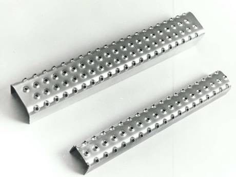 Pioli in metallo zincato da 2,5 mm, per impieghi gravosi, antiscivolo