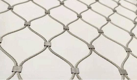 Griglia di filo di acciaio inossidabile 80x80mm per gabbie per animali zoo