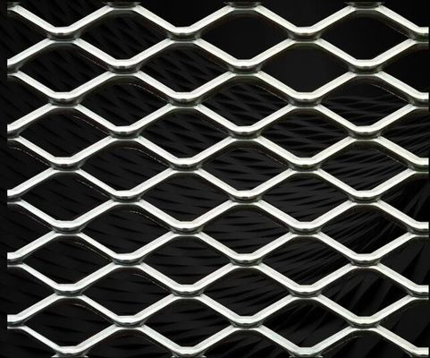 Rete metallica espansa in acciaio a basso tenore di carbonio con foro diamantato per recinzione