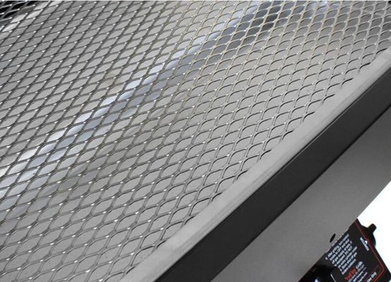 Rete metallica espansa con rivestimento a polvere zincata per recinzione di sicurezza esterna