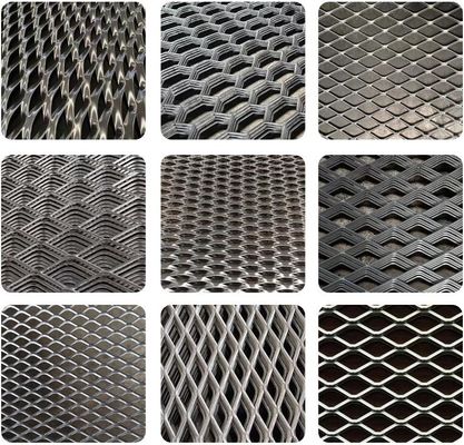 Metallo Mesh Grille Galvanized di Diamond Hole Hexagon Hole Expanded