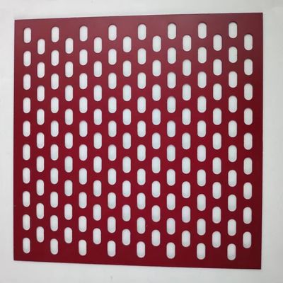 Foglio di metallo perforato in alluminio per decorazione 0.5-8 mm
