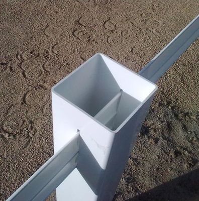 Fence di ferro da stalla in PVC facile da assemblare